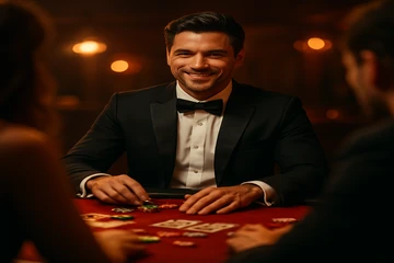 আলোকিত রুলেট চাকা ও গেমিং প্ল্যাটফর্ম চিপসের দৃশ্য, যা লাইভ গেমের উত্তেজনা জাগিয়ে তোলে