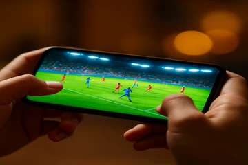 মোবাইল-উপযোগী গেমিং প্ল্যাটফর্ম ইন্টারফেসের উদাহরণ